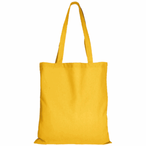 Baumwolltasche CLASSIC mit zwei langen Henkeln, sonnenblumengelb