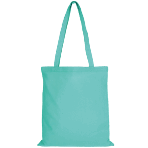 Baumwolltasche CLASSIC mit zwei langen Henkeln, mint