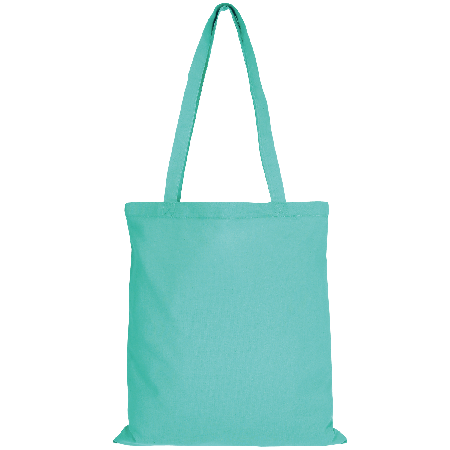 Baumwolltasche CLASSIC mit zwei langen Henkeln, mint