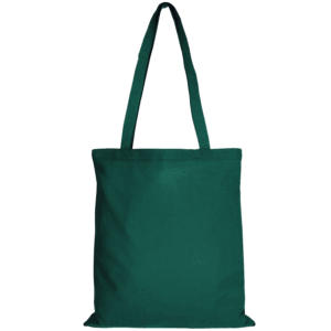 Baumwolltasche CLASSIC mit zwei langen Henkeln, waldgrün
