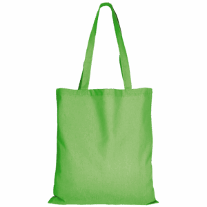 Baumwolltasche CLASSIC mit zwei langen Henkeln, hellgrün