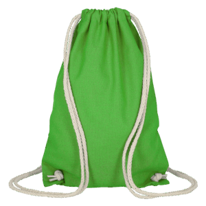 Event-Bag aus Baumwolle, hellgrün
