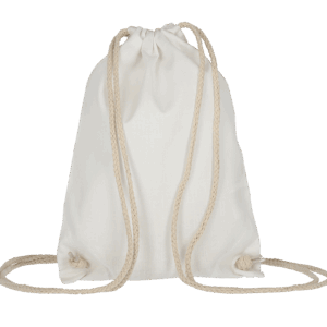 Event-Bag aus Baumwolle, weiß
