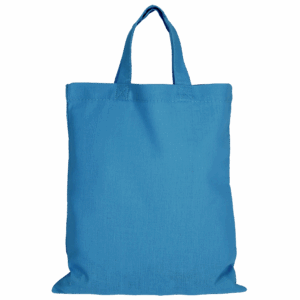 Midi – Baumwolltasche, hellblau