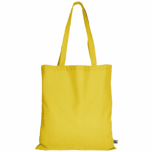 Tasche aus Fairtrade-zertifizierter Baumwolle mit zwei langen Henkeln