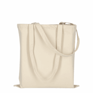 Canvas-Tasche mit zwei langen Henkeln