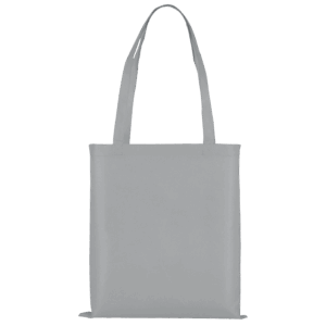 PP-Tasche Classic mit zwei langen Henkeln, grau