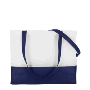 City-Bag 1, weiß/dunkelblau