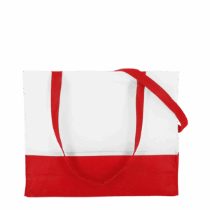 City-Bag 1, weiß/rot