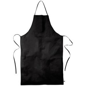 TEXXILLA Promo-Schürze aus Fairtrade-zertifizierter Baumwolle, schwarz